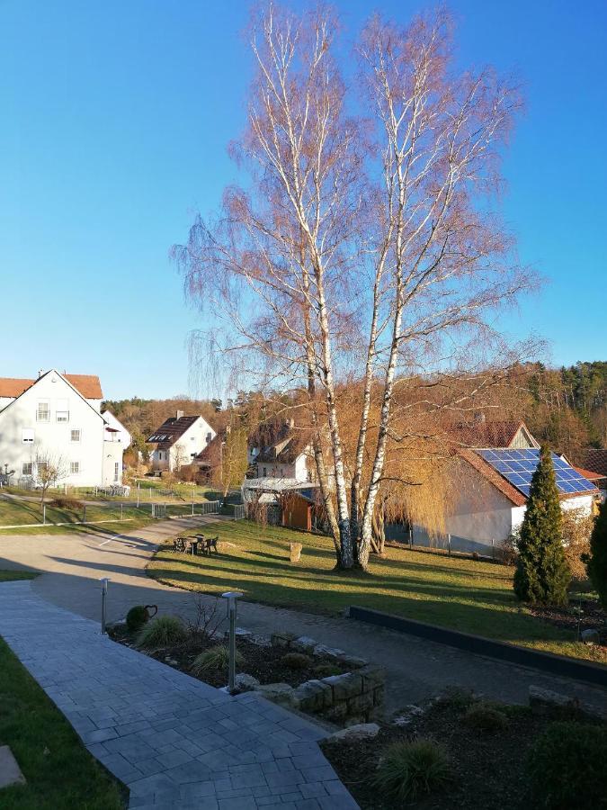 Fewo Haus Hutzelbuck In Idyllisch-Gruner Lage Nahe An Ansbach Buitenkant foto