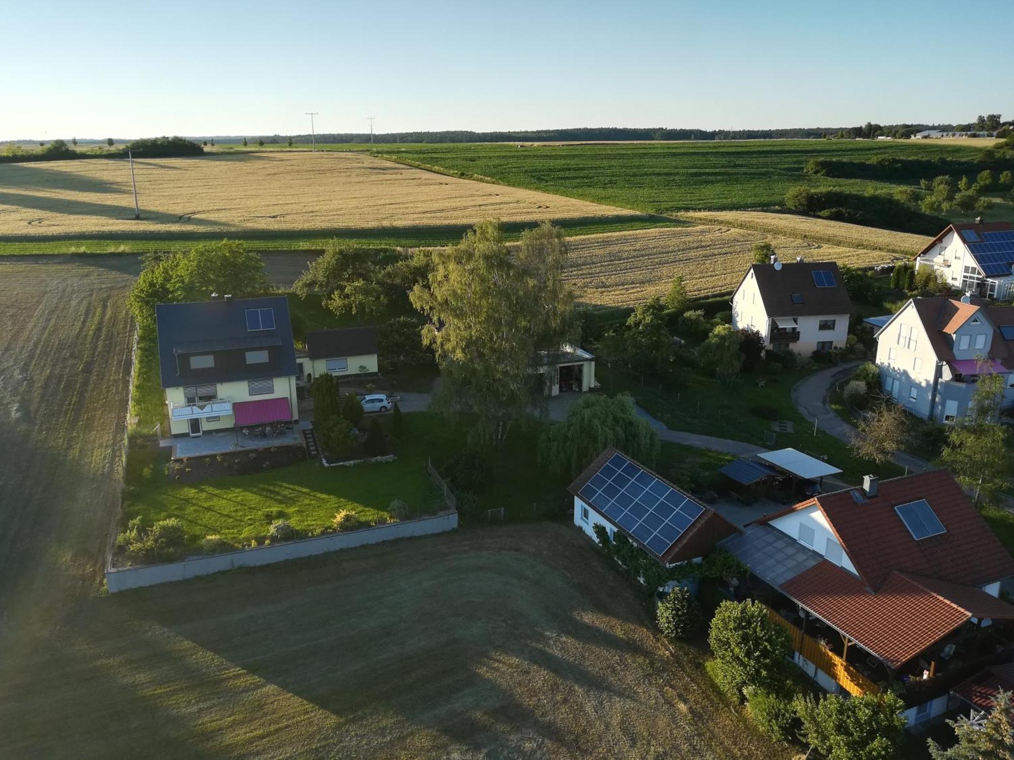 Fewo Haus Hutzelbuck In Idyllisch-Gruener Lage Naehe An Ansbach Buitenkant foto